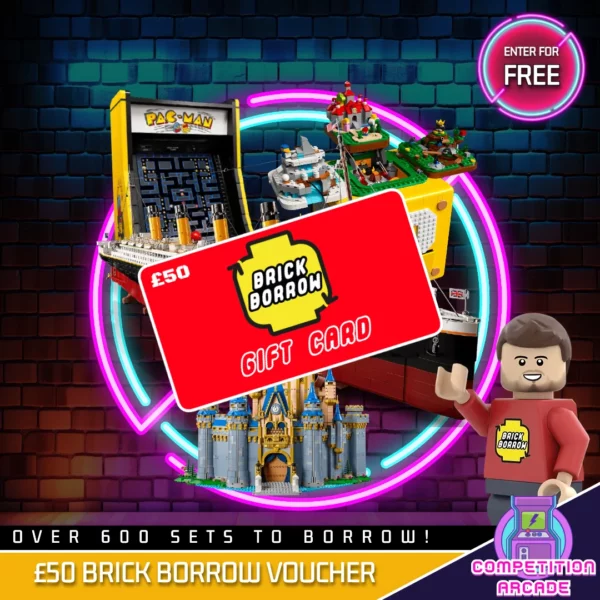 FREE ENTRY – £50 Brick Borrow Voucher